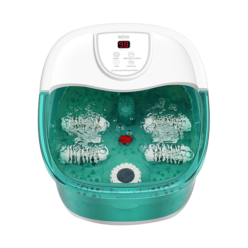 MM-20A-3 Massager Folctha Spa Crúibe le Teas agus Ceithre Rollóirí Massage Móra