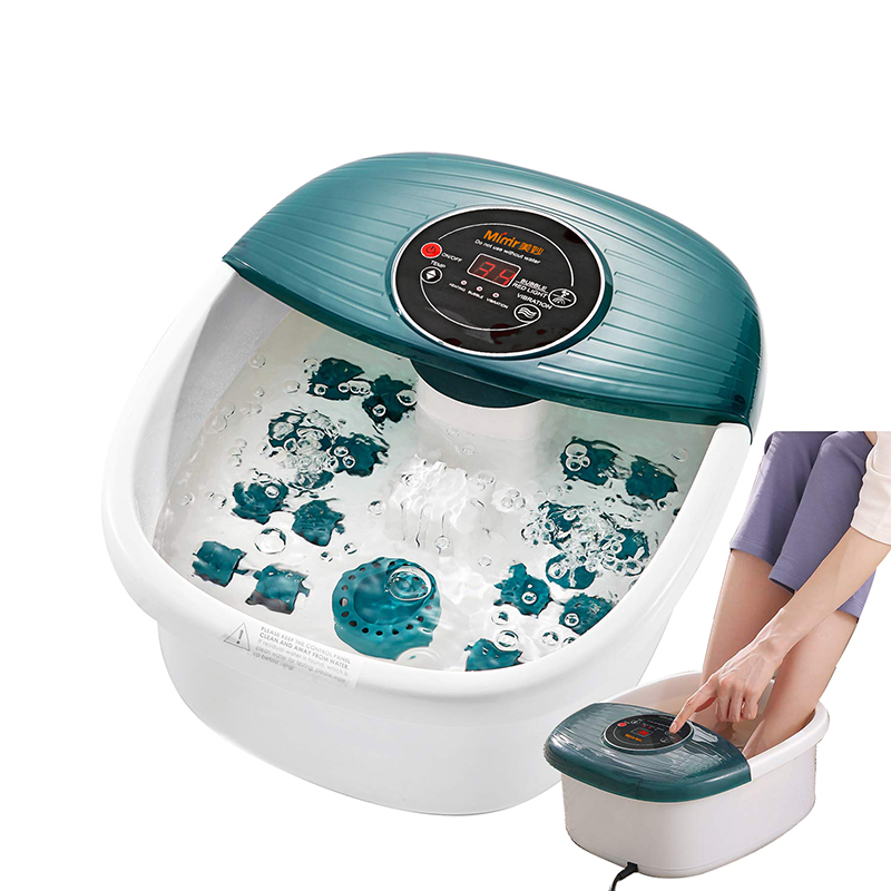 MM-19A Massager Folctha Spa Crúibe le Bubbles Teasa agus Massage Creathadh