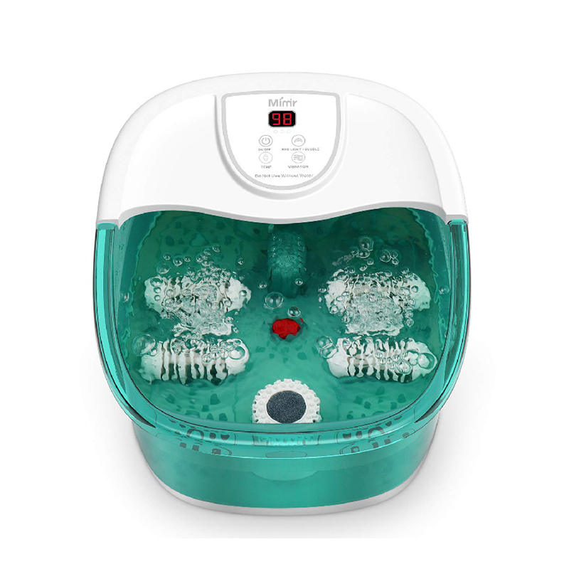 MM-20A-3 Massager Folctha Spa Crúibe le Teas agus Ceithre Rollóirí Massage Móra