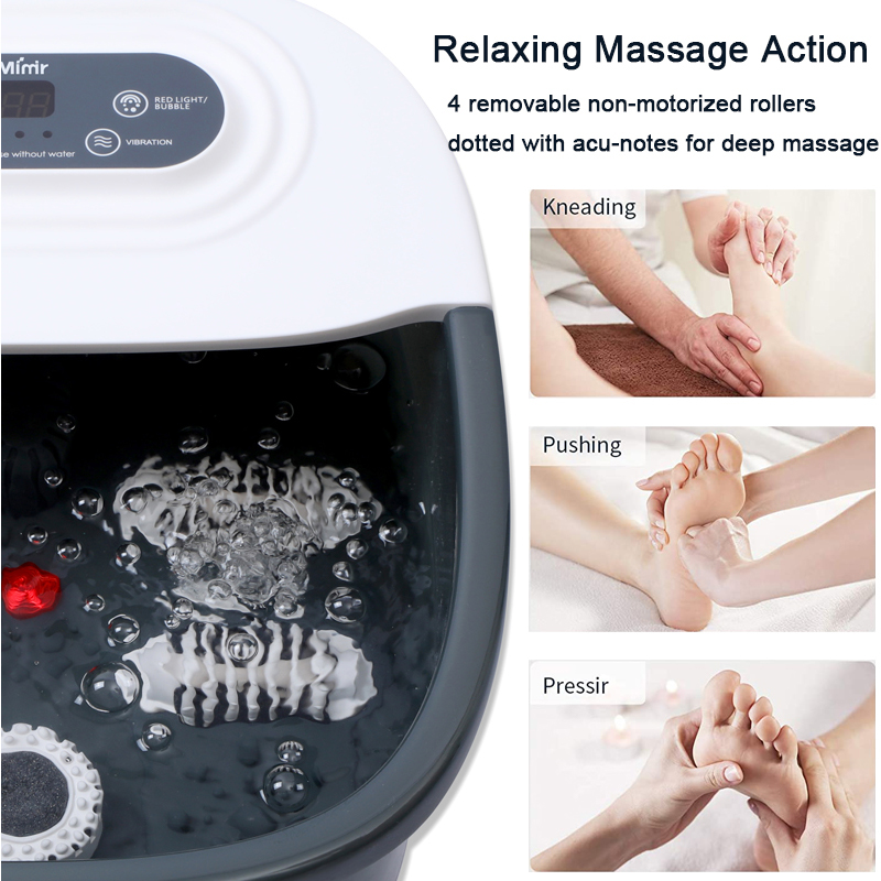 MM-20M-8 Massager Folctha Spa Crúibe Lámhleabhar le Creathadh
