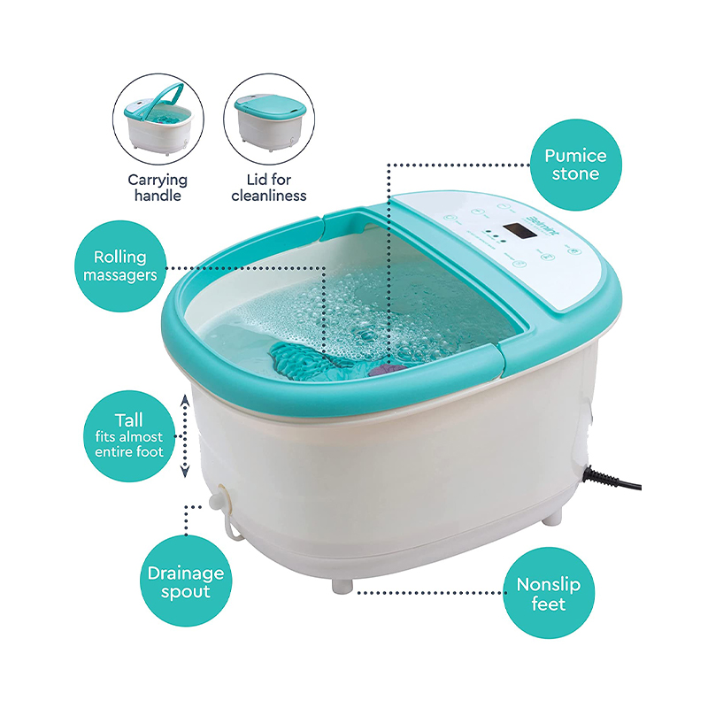 KY-888 Massager Folctha Spa Crúibe Uathoibríoch le Bubbles Ocsaigin