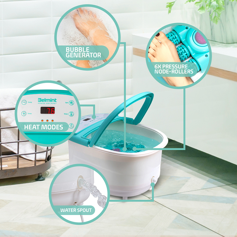 KY-888 Massager Folctha Spa Crúibe Uathoibríoch le Bubbles Ocsaigin