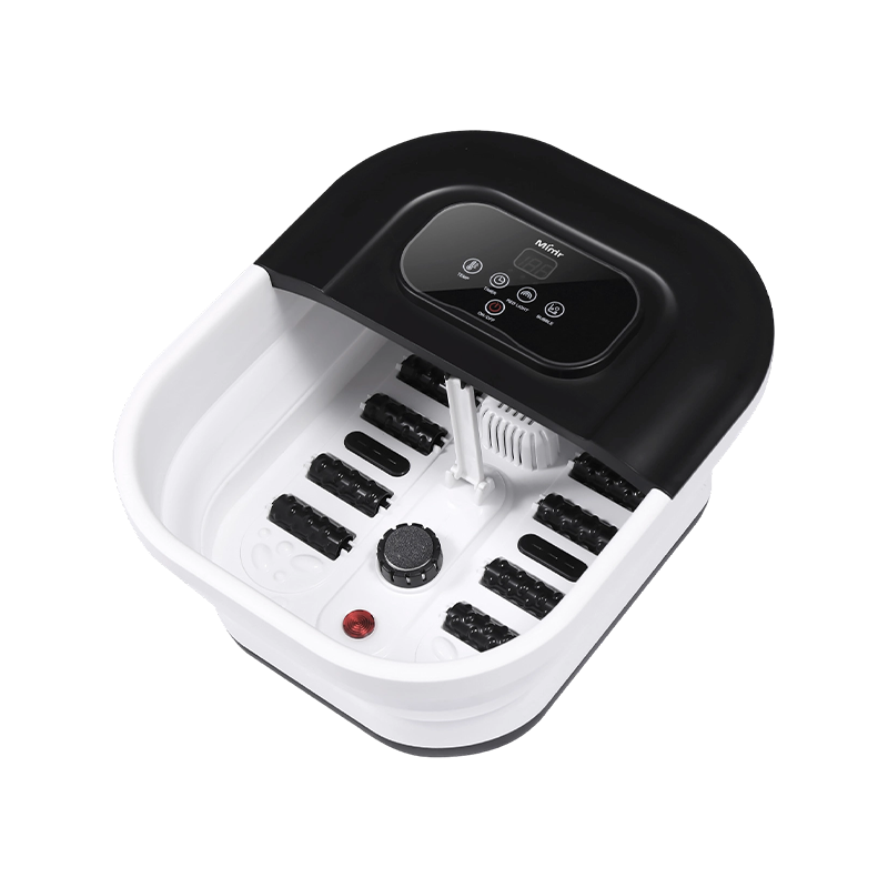 MZD-22B-2 500W Meaisín Spa Crúibe Collapsible le Rollóirí Massage 8pcs Le haghaidh Massage Crúibe