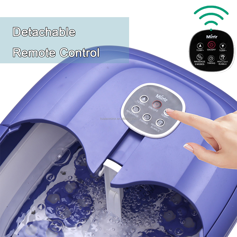 MZD-03F Uathoibríoch Massage Collapsible Foot Spa Machine Le Úsáid Baile