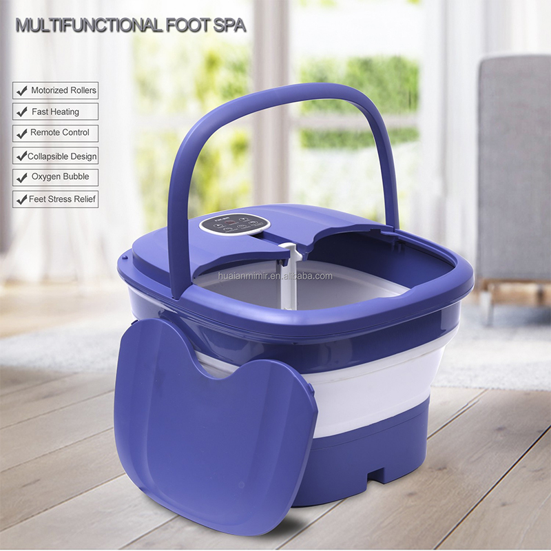 MZD-03F Uathoibríoch Massage Collapsible Foot Spa Machine Le Úsáid Baile