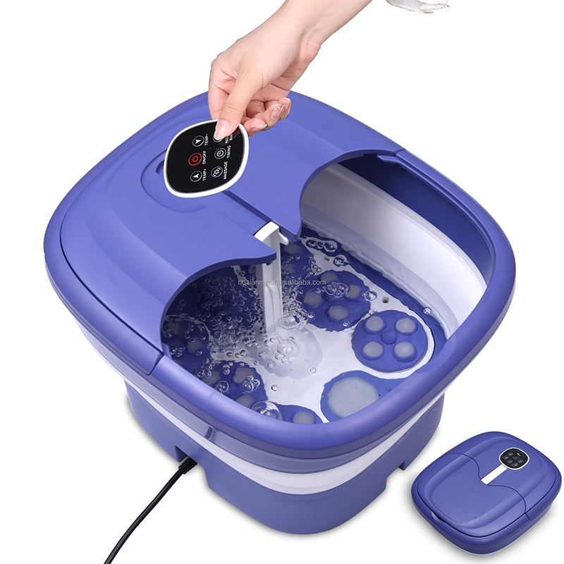 MZD-03F Uathoibríoch Massage Collapsible Foot Spa Machine Le Úsáid Baile