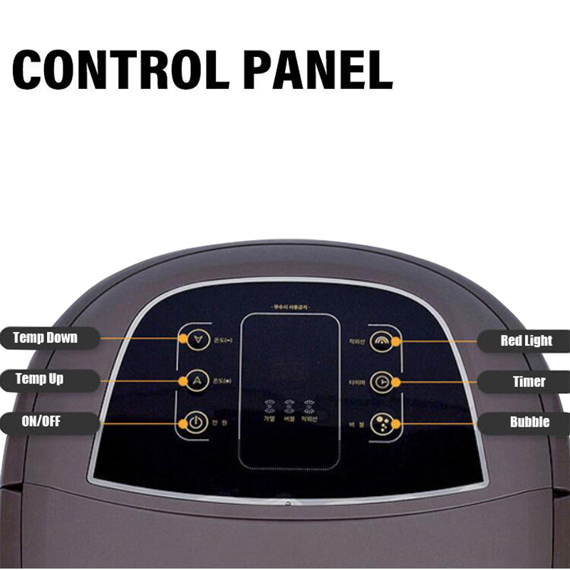 JD-618 Meaisín Massager Folctha Spa Crúibe Uathoibríoch le Rollóirí Massage Rothlacha